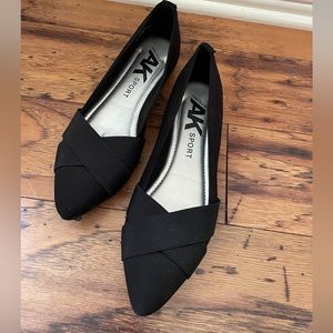 AK Anne Klein Sport Pointed Toe Flats NWOT
